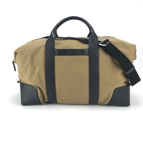 π΄Shinola Detroit Khaki Nylon Carryall Duffle - Picture 6 of 8